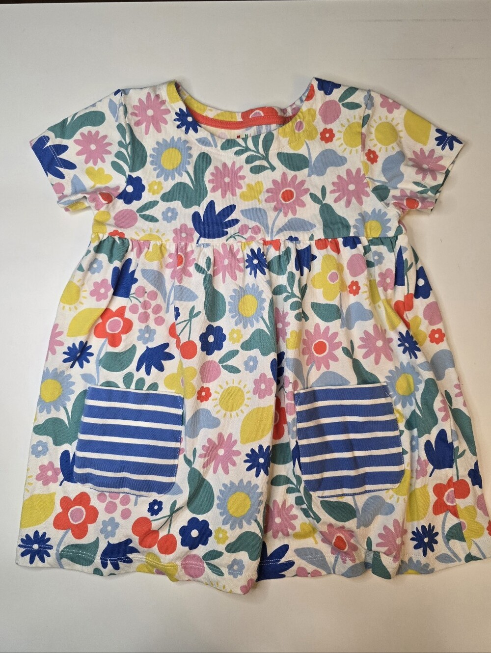 Mini Boden Floral Tunic Top